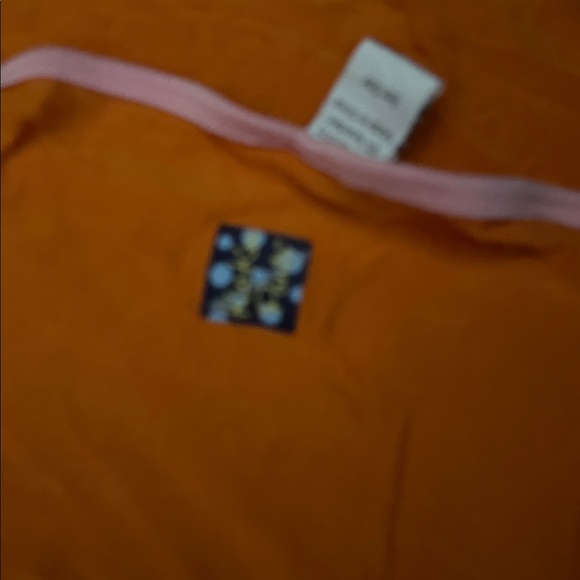 Orange kickee pants swaddle/blanket - Picture 2 of 2